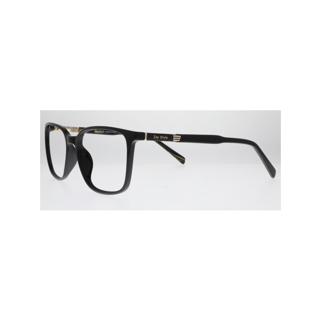 Joy Style For Men Eyeglasses Rectangle Size 53 6806c1 Black