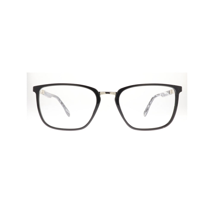 Joy Style For Men Eyeglasses Rectangular Shape Size 52 6803c6 Black