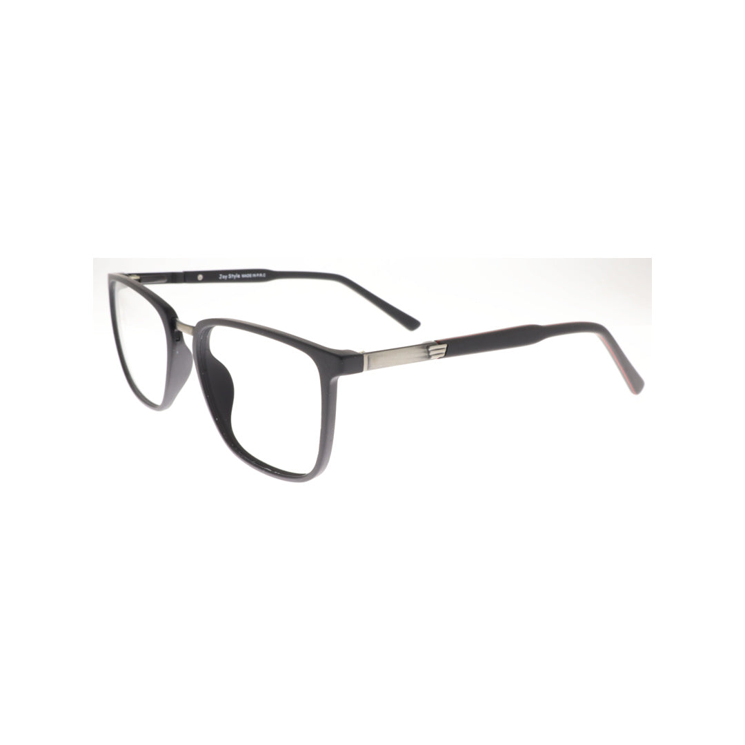 Joy Style For Men Eyeglasses Rectangular Shape Size 52 6805c5 Black