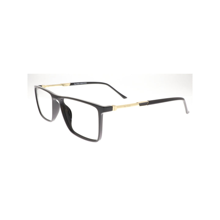 Joy Style For Men Eyeglasses Rectangular Shape Size 52 8629c1 Black