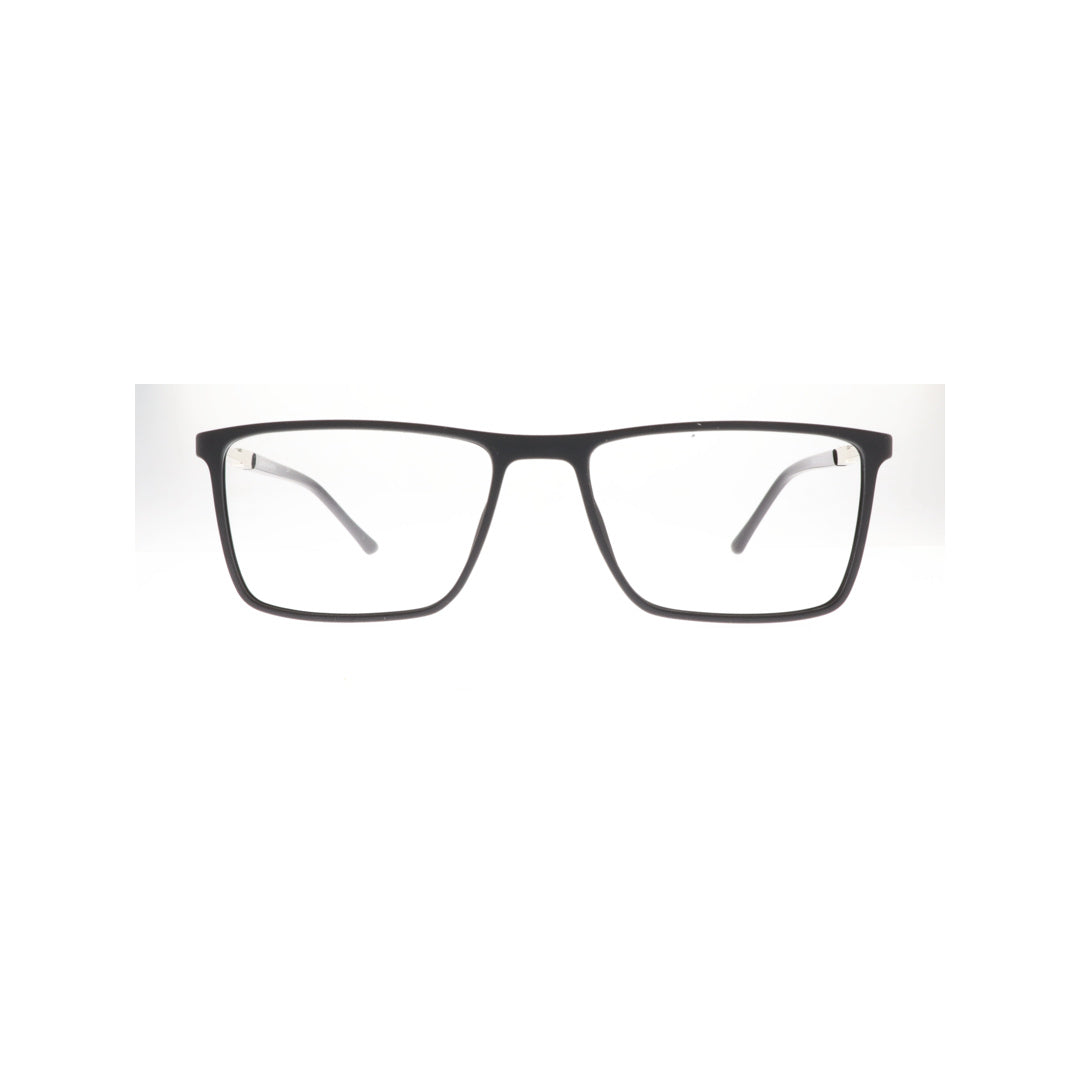 Joy Style For Men Eyeglasses Rectangular Shape Size 52 8629c2 Black