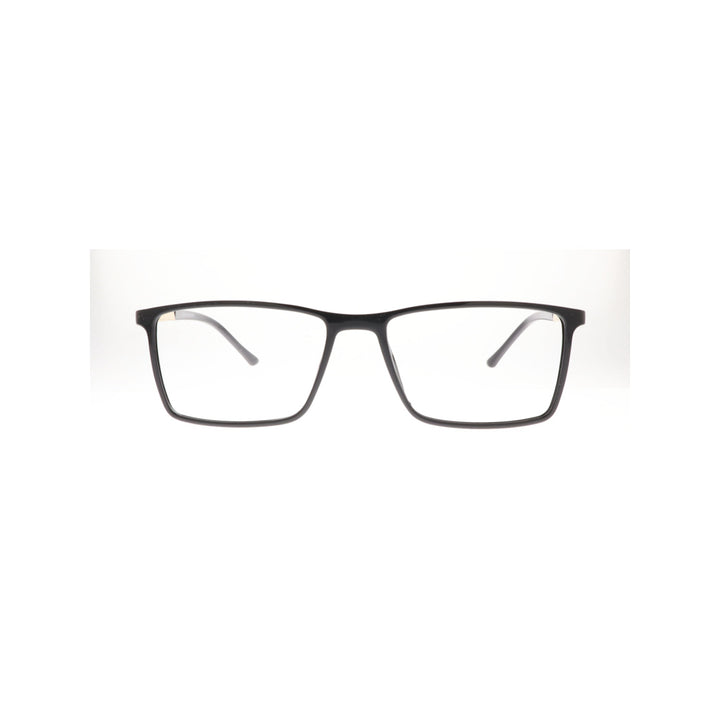 Joy Style نظارة طبية للرجال بإطار مستطيل مقاس 52 8637c1 أسود