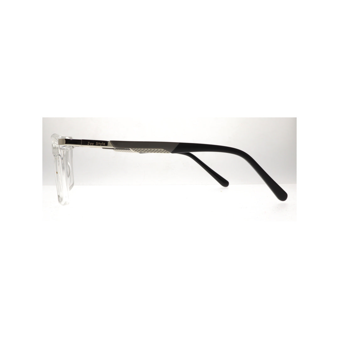 Joy Style For Men Eyeglasses Rectangular Shape Size 53 6809c6 Clear