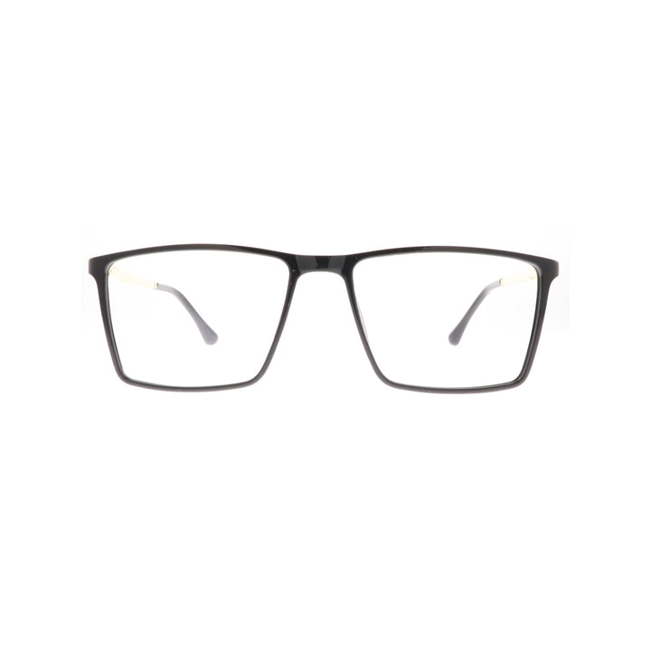 Joy Style For Men Eyeglasses Rectangular Shape Size 53 8625c1 Black