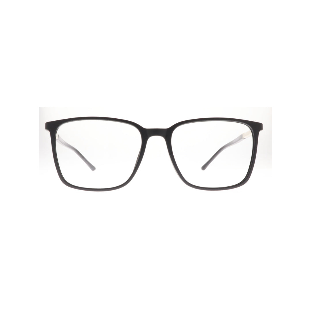 Joy Style For Men Eyeglasses Rectangular Shape Size 53 8635c2 Black