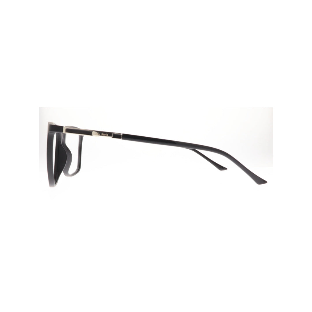Joy Style For Men Eyeglasses Rectangular Shape Size 53 8635c2 Black