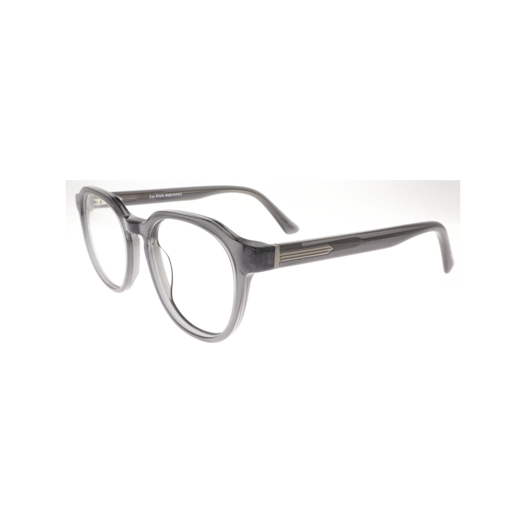 Joy Style For Men Eyeglasses Soft Square Shape Size 50 2263c2 Grey