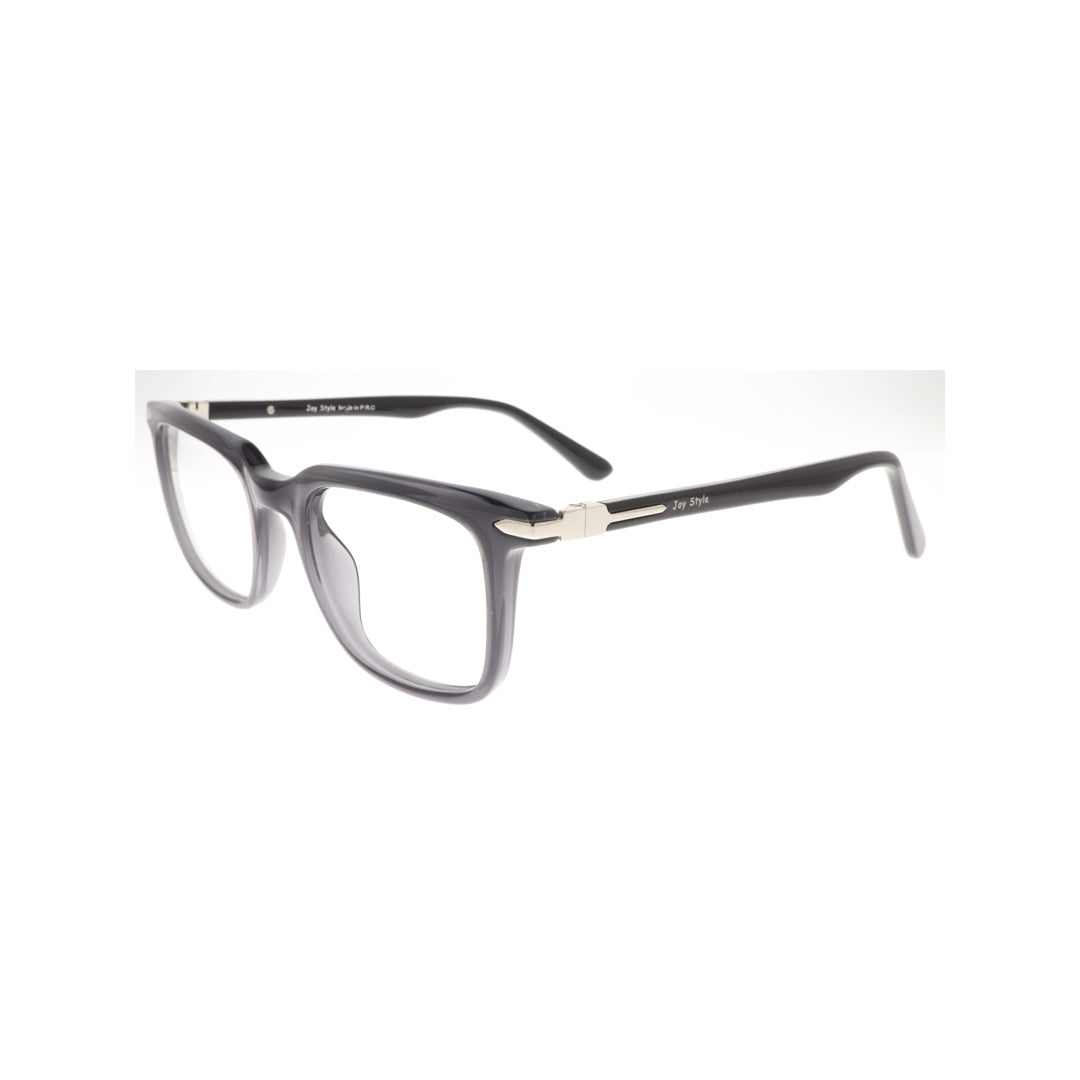 Joy Style For Men Eyeglasses Square Shape Size 49 8003c2 Dark Grey