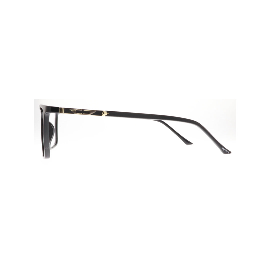 Joy Style For Men Eyeglasses Square Shape Size 49 8634c1 Black