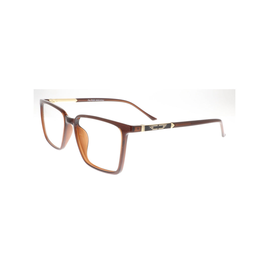 Joy Style For Men Eyeglasses Square Shape Size 49 8634c3 Brown