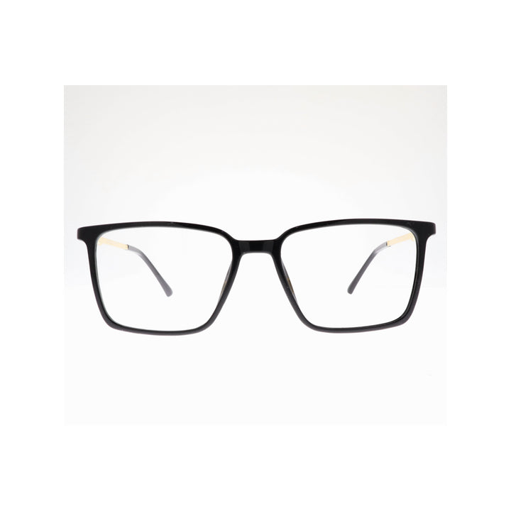 Joy Style For Men Eyeglasses Square Shape Size 50 8631c1 Black