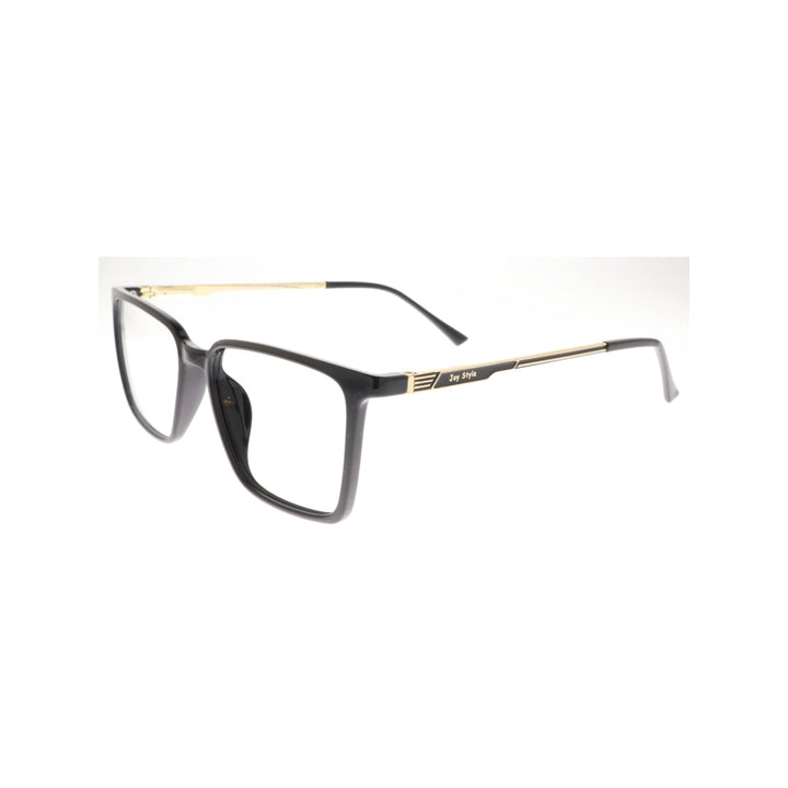 Joy Style For Men Eyeglasses Square Shape Size 50 8631c1 Black
