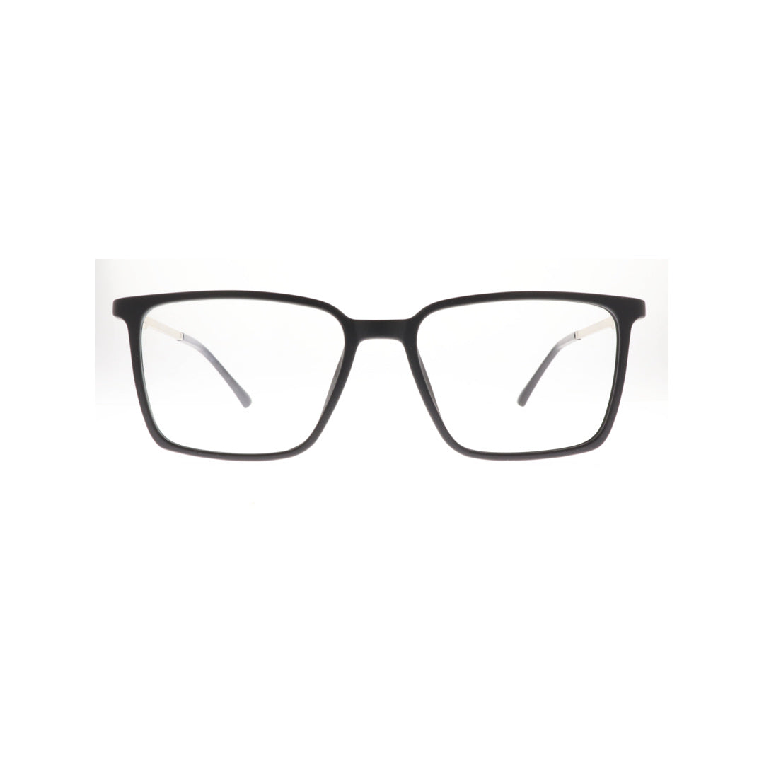 Joy Style For Men Eyeglasses Square Shape Size 50 8631c2 Black