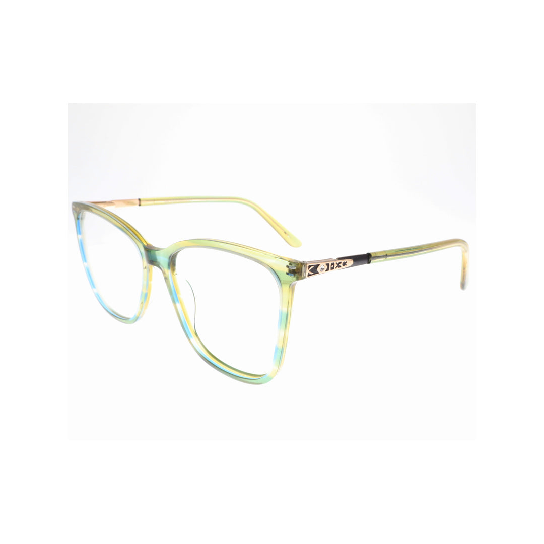 نظارة رجالية Joy Style بشكل مربع مقاس 50 موديل 9007c4 أخضر فاتح
