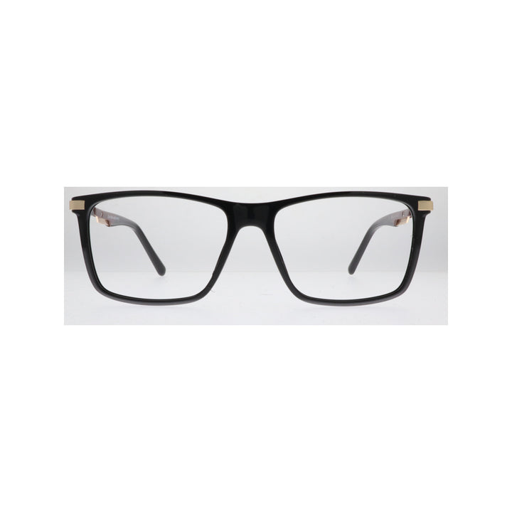 نظارة طبية رجالية Joy Style بإطار مربع مقاس 53 موديل 6809c1 لون أسود