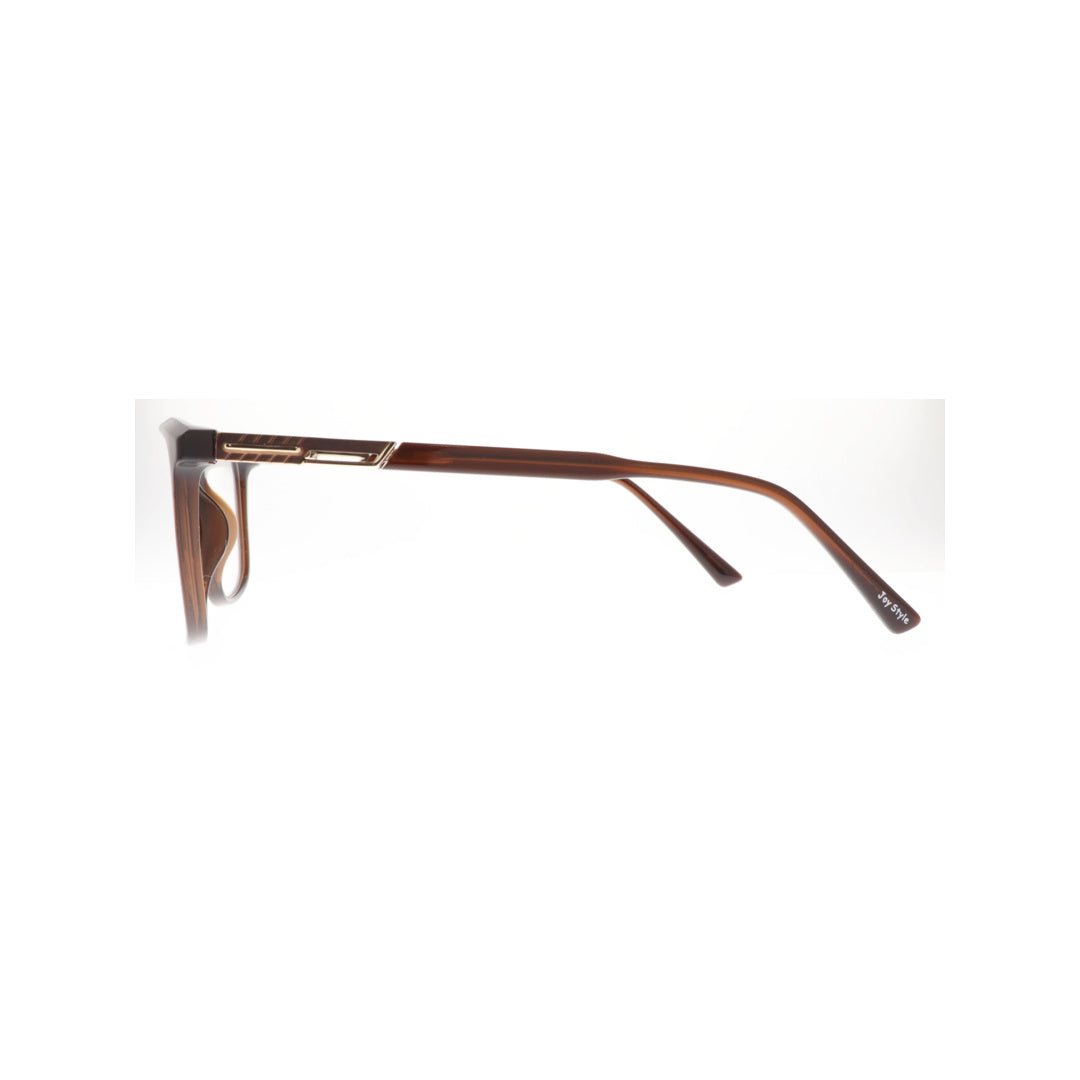 Joy Style For Men Eyeglasses Square Shape Size 53 6811c3 Brown