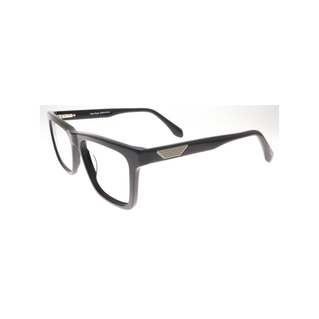Joy Style For Men Eyeglasses Square Shape Size 54 2253c1 Black