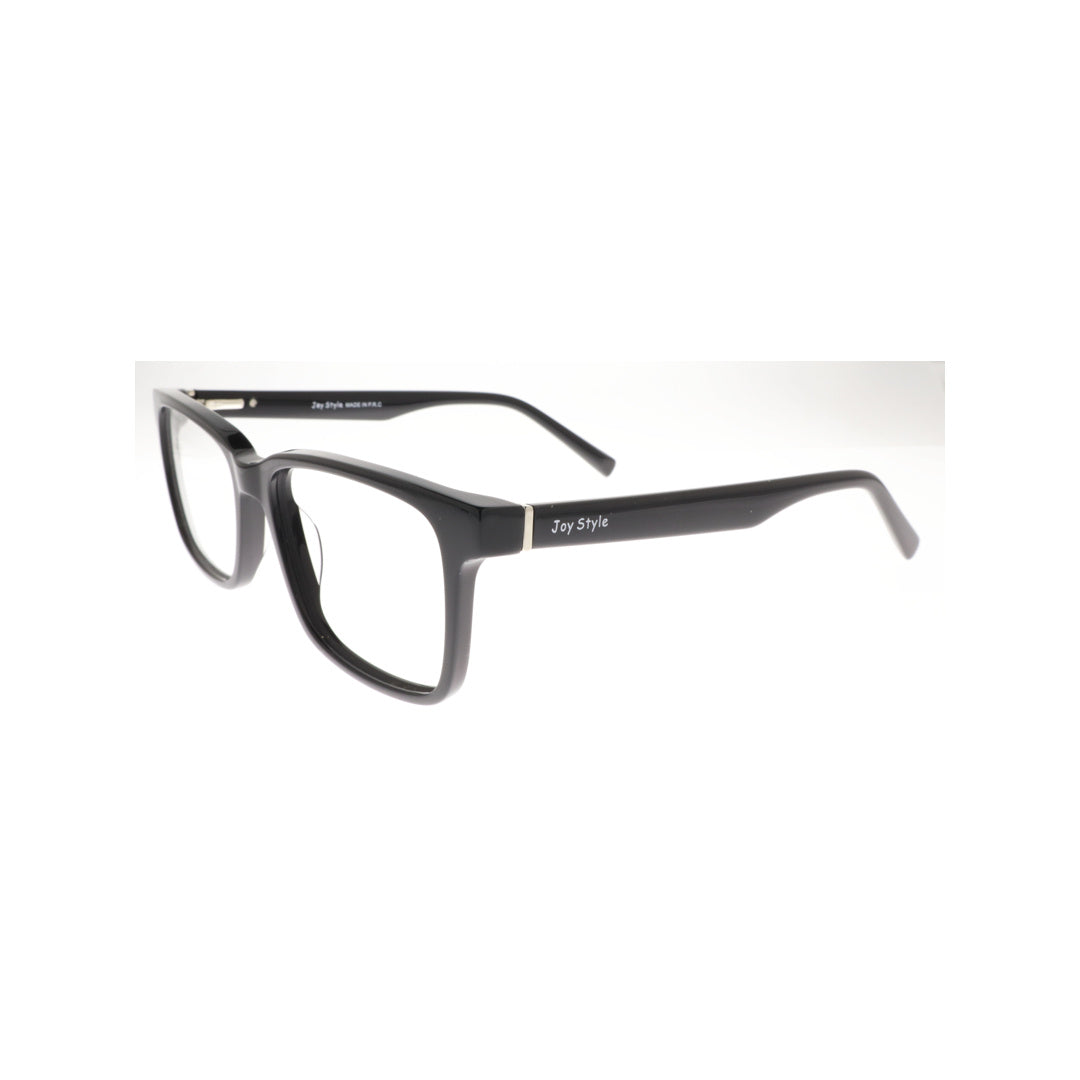 Joy Style For Men Eyeglasses Square Shape Size 55 2302c1 Black