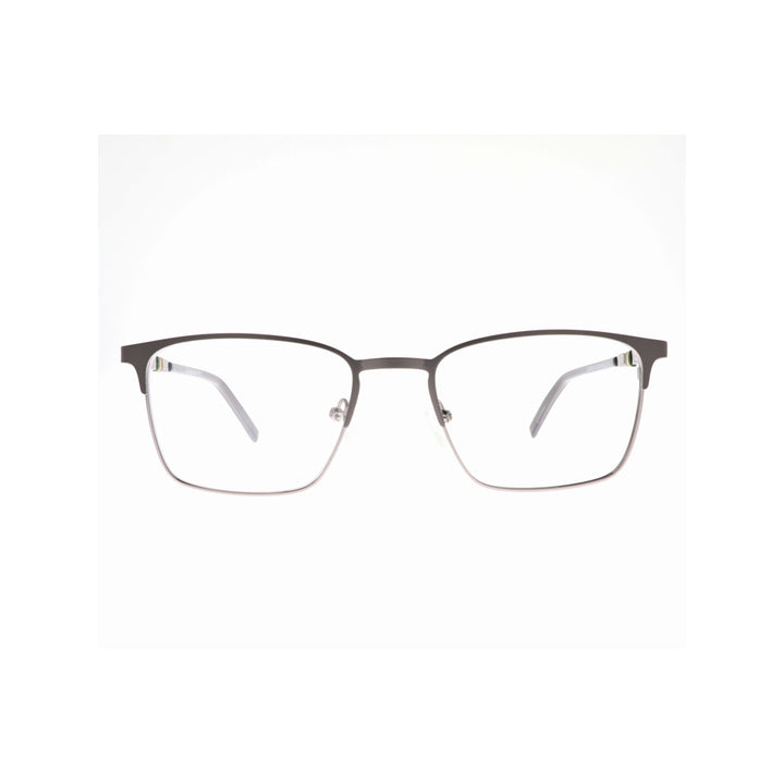 Joy Style For Men Metal Eyeglasses Square Shape Size 52 587c3 Gunmetal