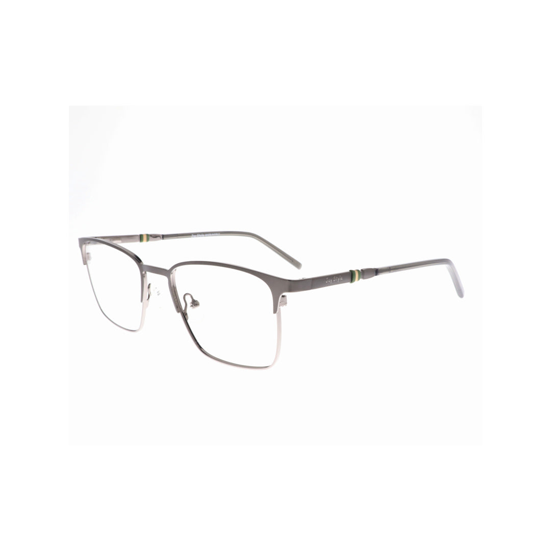 Joy Style For Men Metal Eyeglasses Square Shape Size 52 587c3 Gunmetal