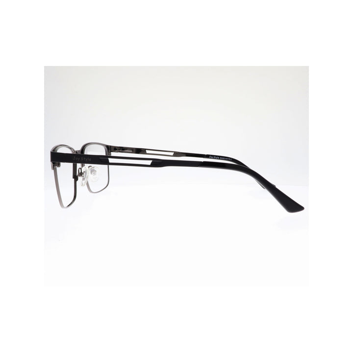 Joy Style For Men Metal Eyeglasses Square Shape Size 54 1167c1 Black