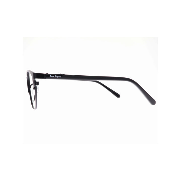 Joy Style For Men Metal Eyeglasses Square Shape Size 54 8203c1 Matte Blue