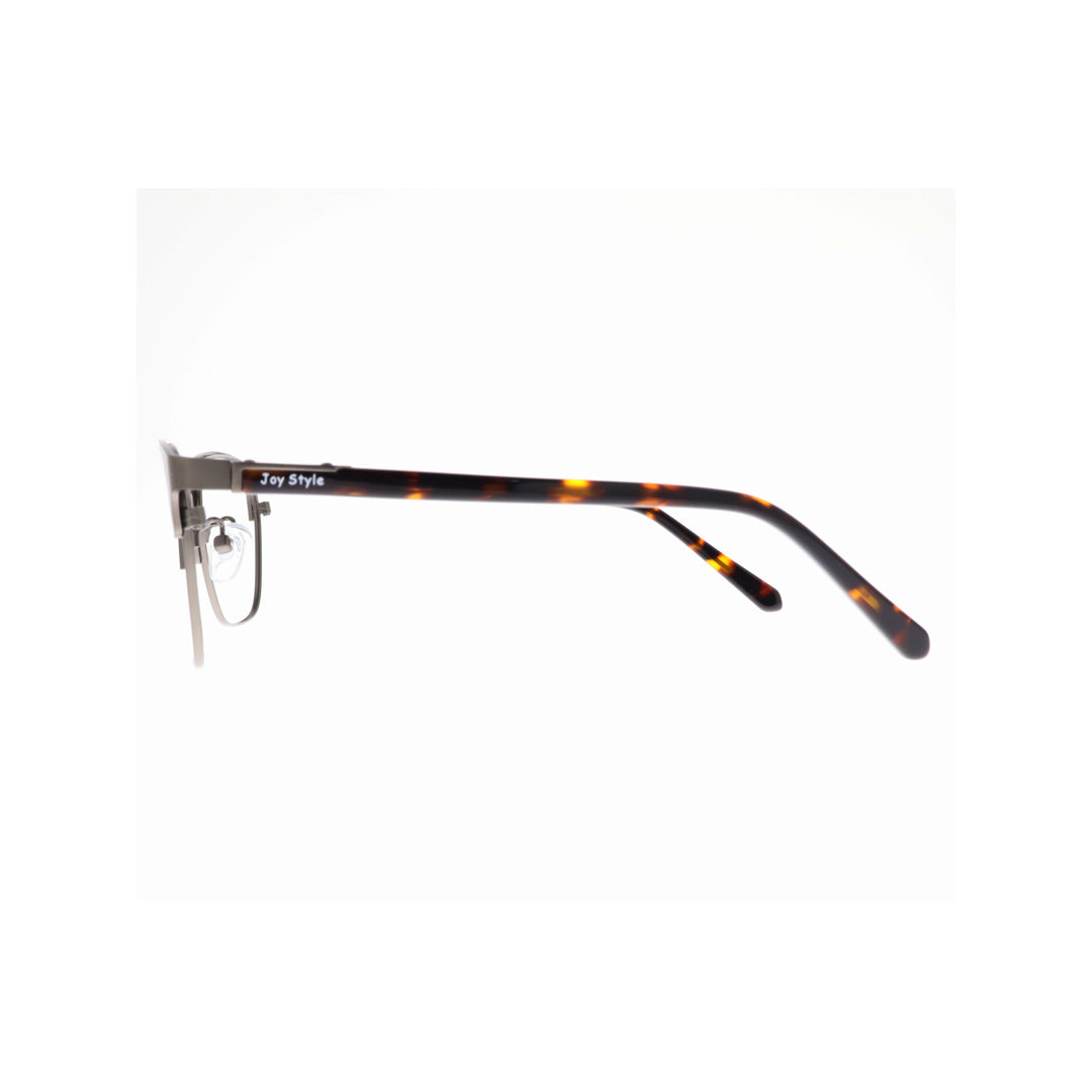 Joy Style For Men Metal Eyeglasses Square Shape Size 54 8203c2 Gunmetal