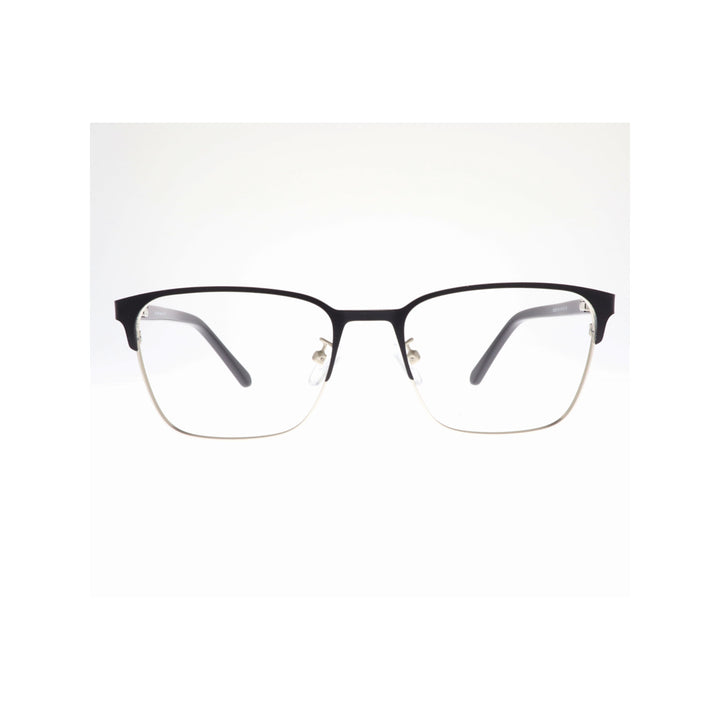 Joy Style For Men Metal Eyeglasses Square Shape Size 54 8203c5 Black