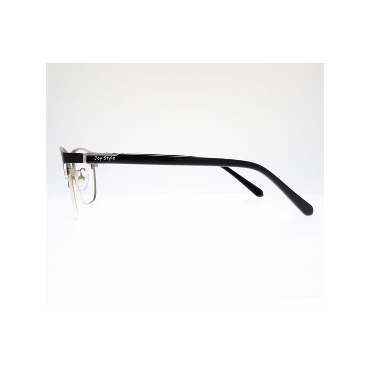 Joy Style For Men Metal Eyeglasses Square Shape Size 54 8203c5 Black