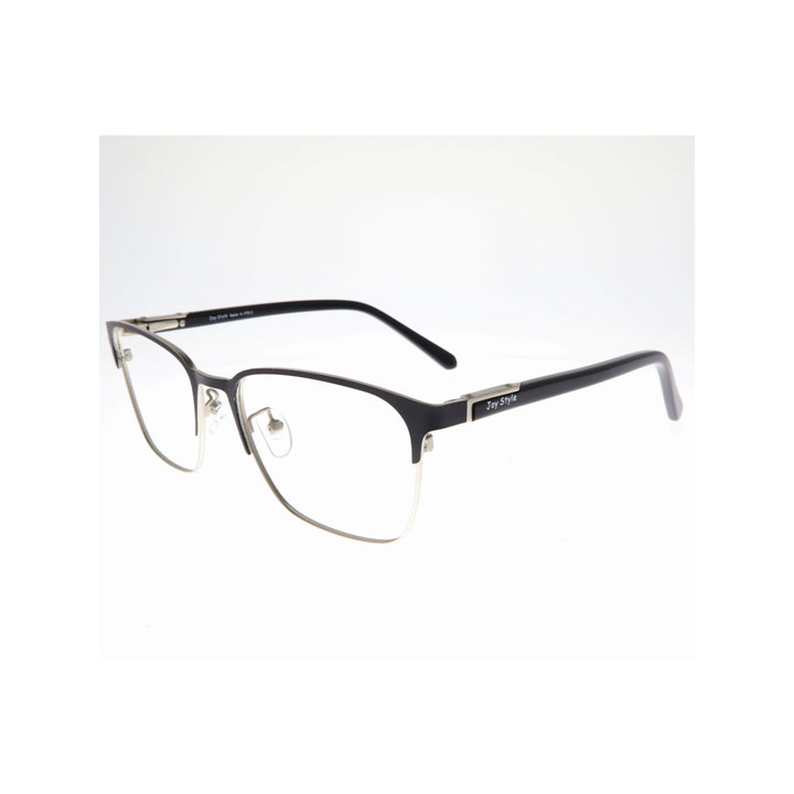Joy Style For Men Metal Eyeglasses Square Shape Size 54 8203c5 Black