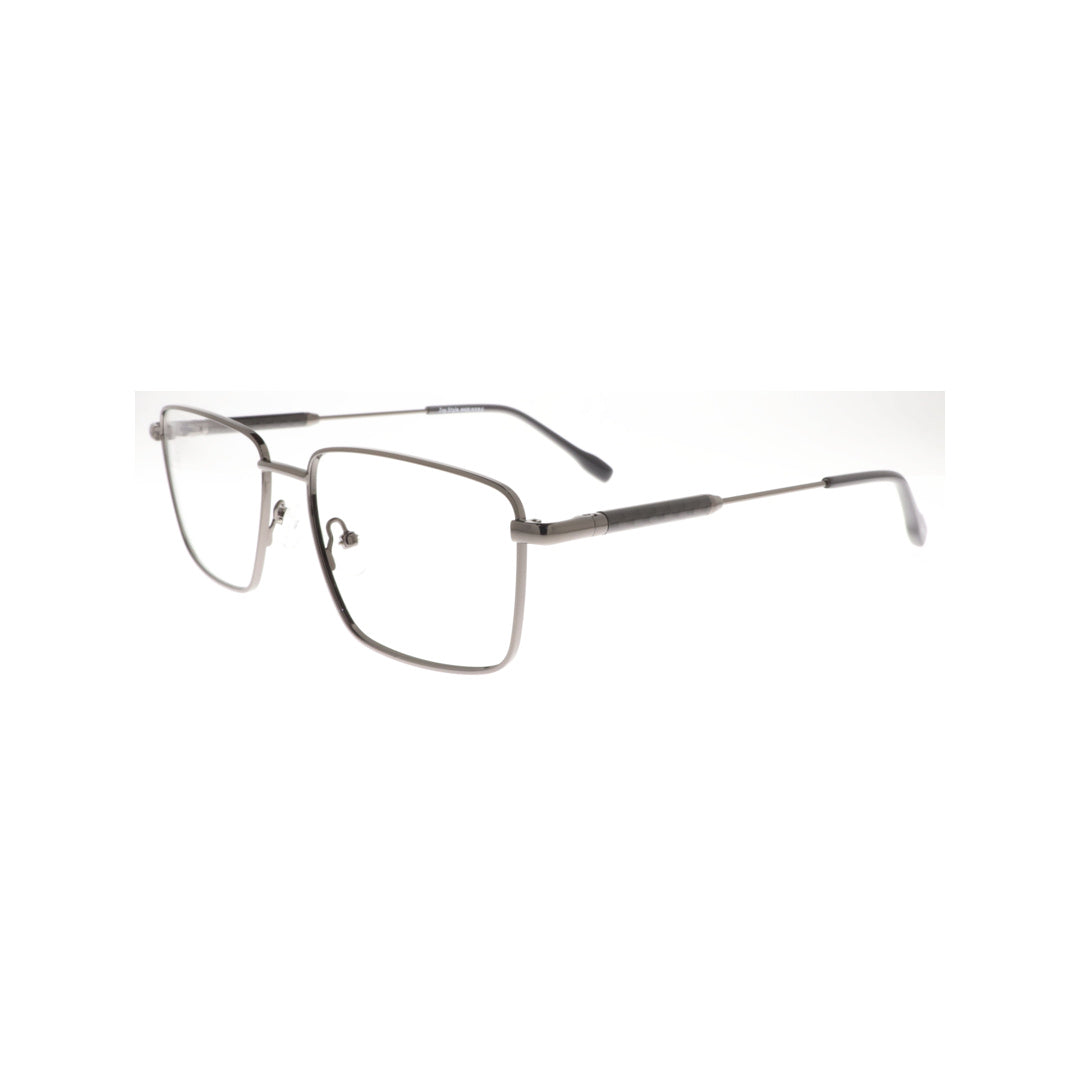Joy Style For Men Metal Eyeglasses Square Size 54 5409c6 Gunmetal