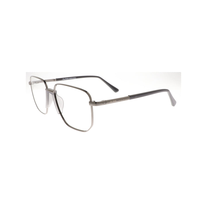 Joy Style For Men Metal Eyeglasses Square Size 54 6407c2 Gunmetal