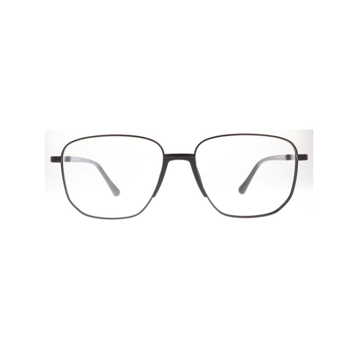 Joy Style For Men Metal Eyeglasses Square Size 55 6409c6 Matte Black