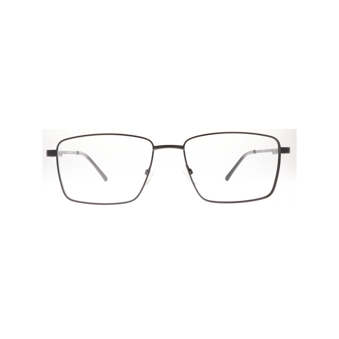 Joy Style For Men Metal Eyeglasses Square Size 55 8878c5 Matte Black