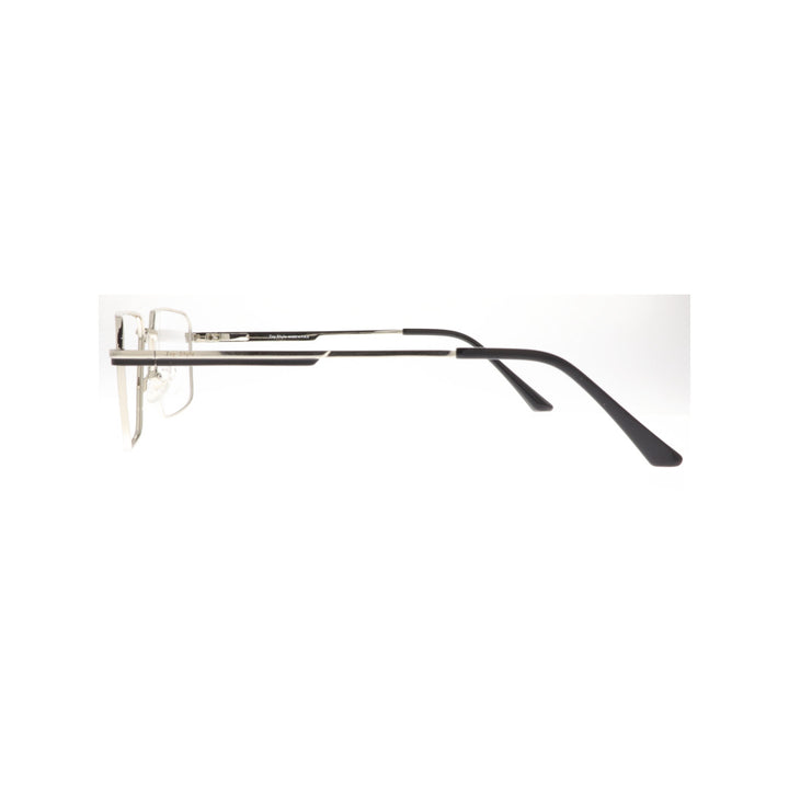 Joy Style For Men Metal Eyeglasses Square Size 56 8802c4 Silver