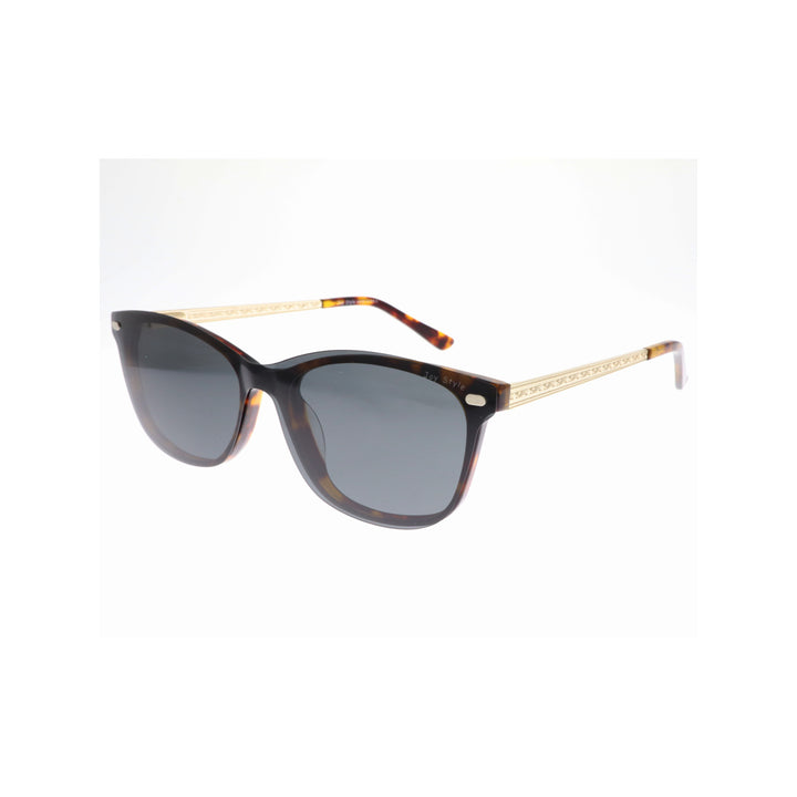 Joy Style For Unisex Eyeglasses Cat Eye Shape Size 54 1116c3clip Brown Tortoiseshell