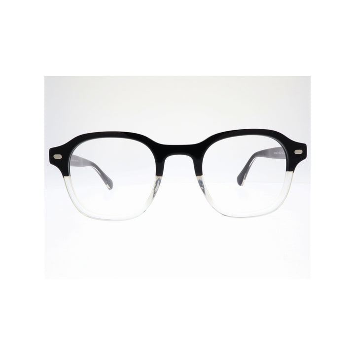 Joy Style For Unisex Eyeglasses Clip Rectangular Shape Size 49 1304c1clip Clear Black