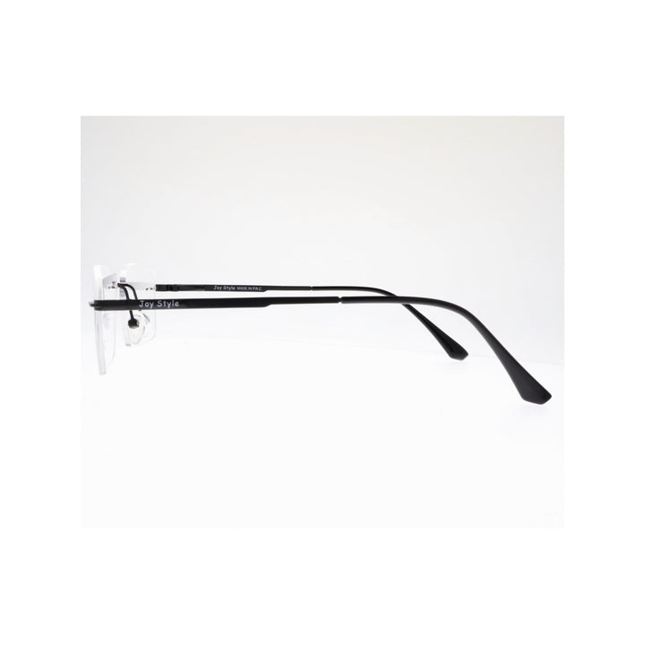 Joy Style For Unisex Eyeglasses Clip Rimless Square Shape Size 54 Dc3067c1clip Matte Black