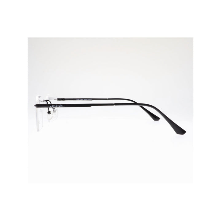 Joy Style For Unisex Eyeglasses Clip Rimless Square Shape Size 55 Dc3069c1clip Matte Black