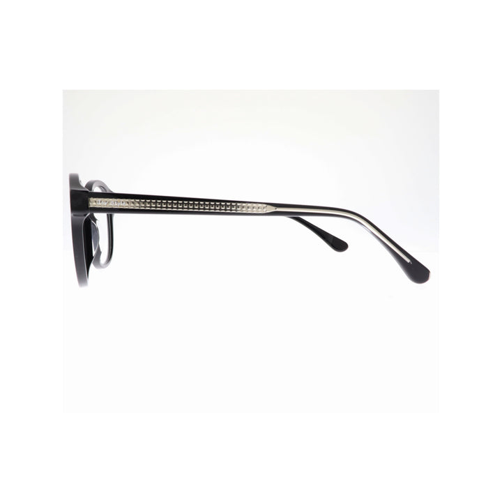Joy Style For Unisex Eyeglasses Clip Round Shape 51 1063c1clip أسود