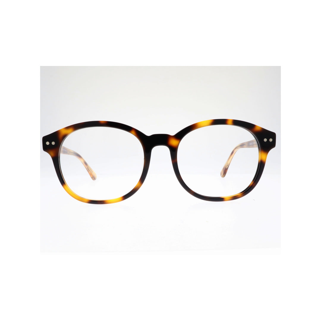 Joy Style For Unisex Eyeglasses Clip Round Shape 51 1063c3clip Brown Tortoiseshell