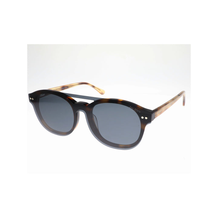 Joy Style For Unisex Eyeglasses Clip Round Shape 51 1063c3clip Brown Tortoiseshell