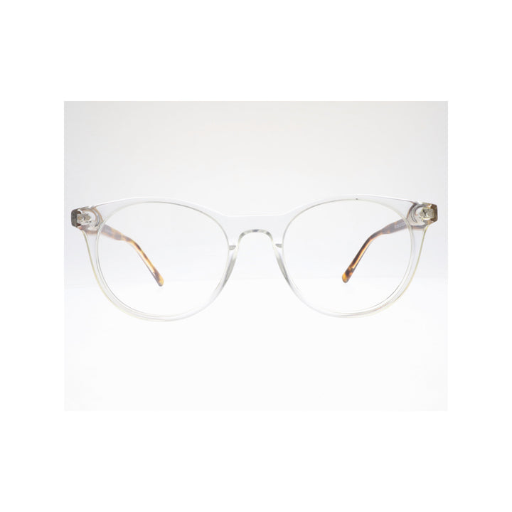Joy Style For Unisex Eyeglasses Clip Round Shape 51 1286c2clip Clear