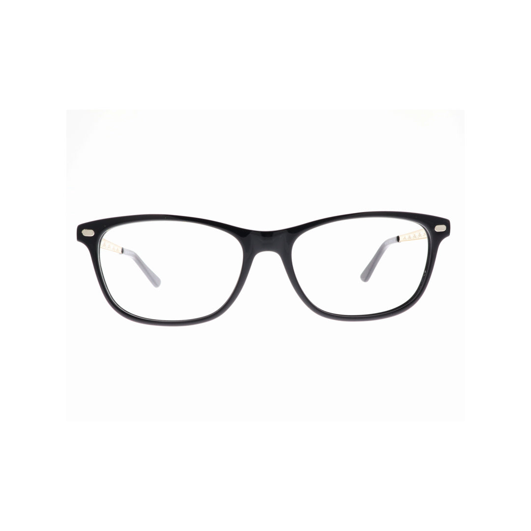 Joy Style For Unisex Eyeglasses Clip Square Shape Size 53 1112c1clip Black