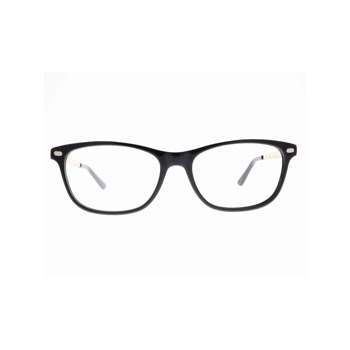 Joy Style For Unisex Eyeglasses Clip Square Shape Size 53 1112c1clip Black