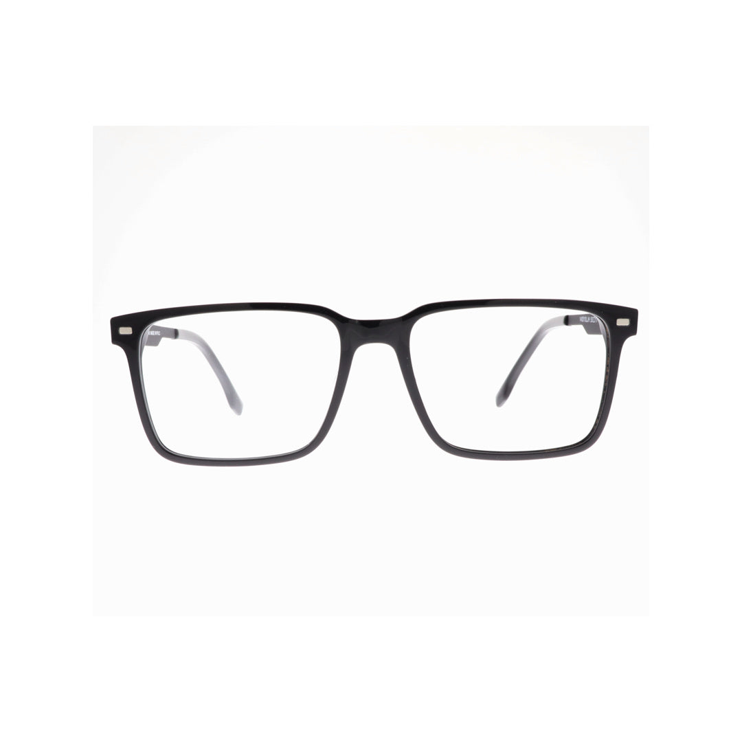Joy Style For Unisex Eyeglasses Clip Square Shape Size 53 140010c1clip Black