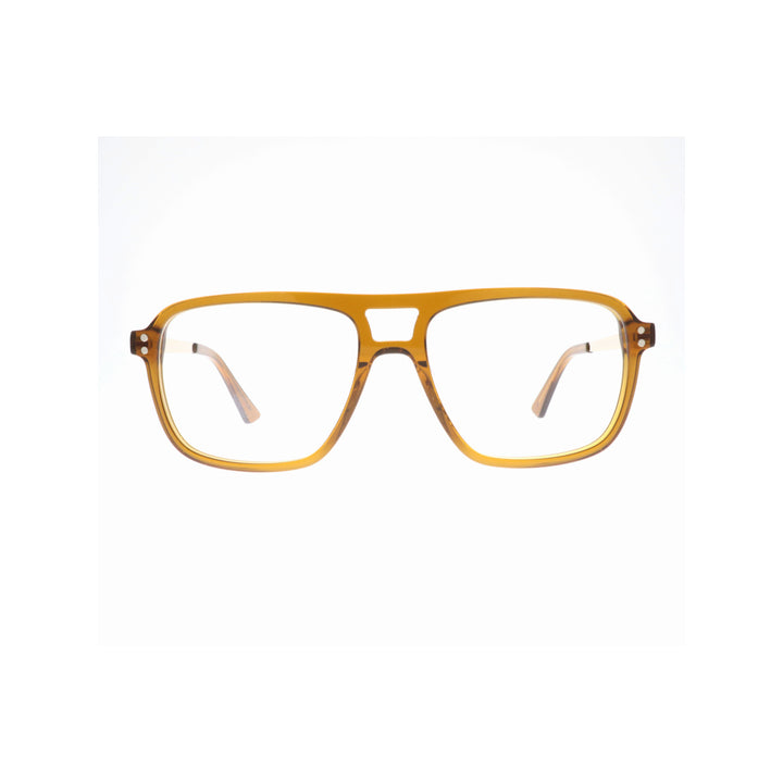Joy Style For Unisex Eyeglasses Clip Square Shape Size 54 1053c3clip Light Brown