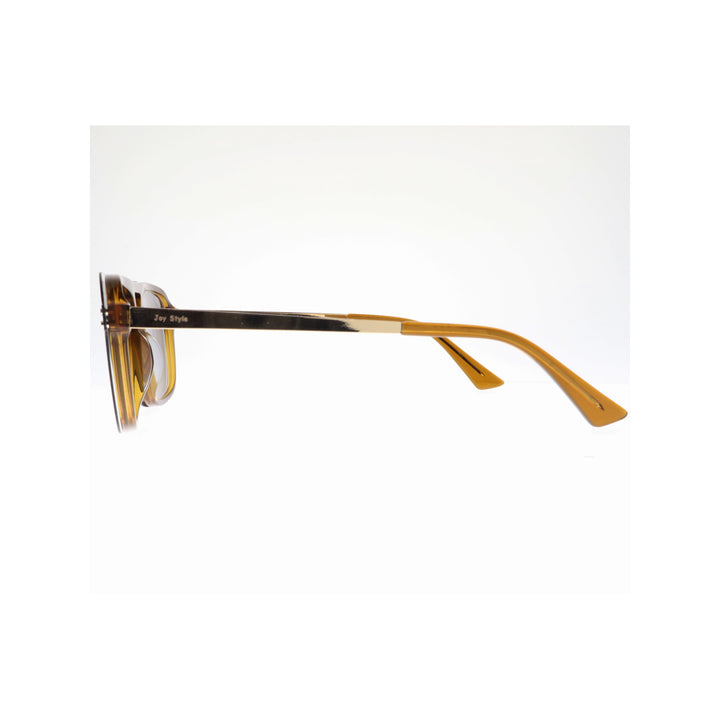Joy Style For Unisex Eyeglasses Clip Square Shape Size 54 1053c3clip Light Brown