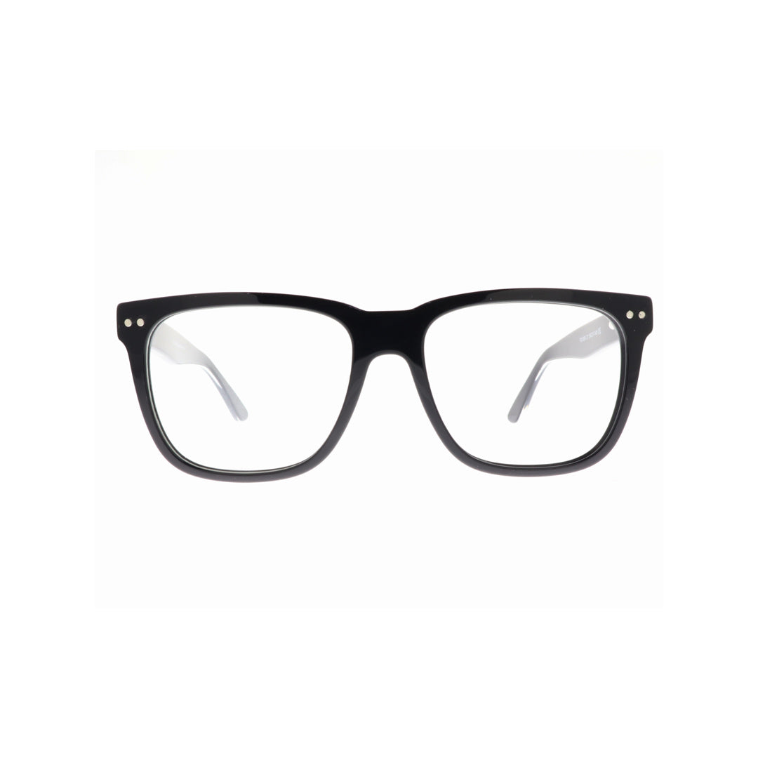 Joy Style For Unisex Eyeglasses Clip Square Shape Size 54 1066c1clip Black