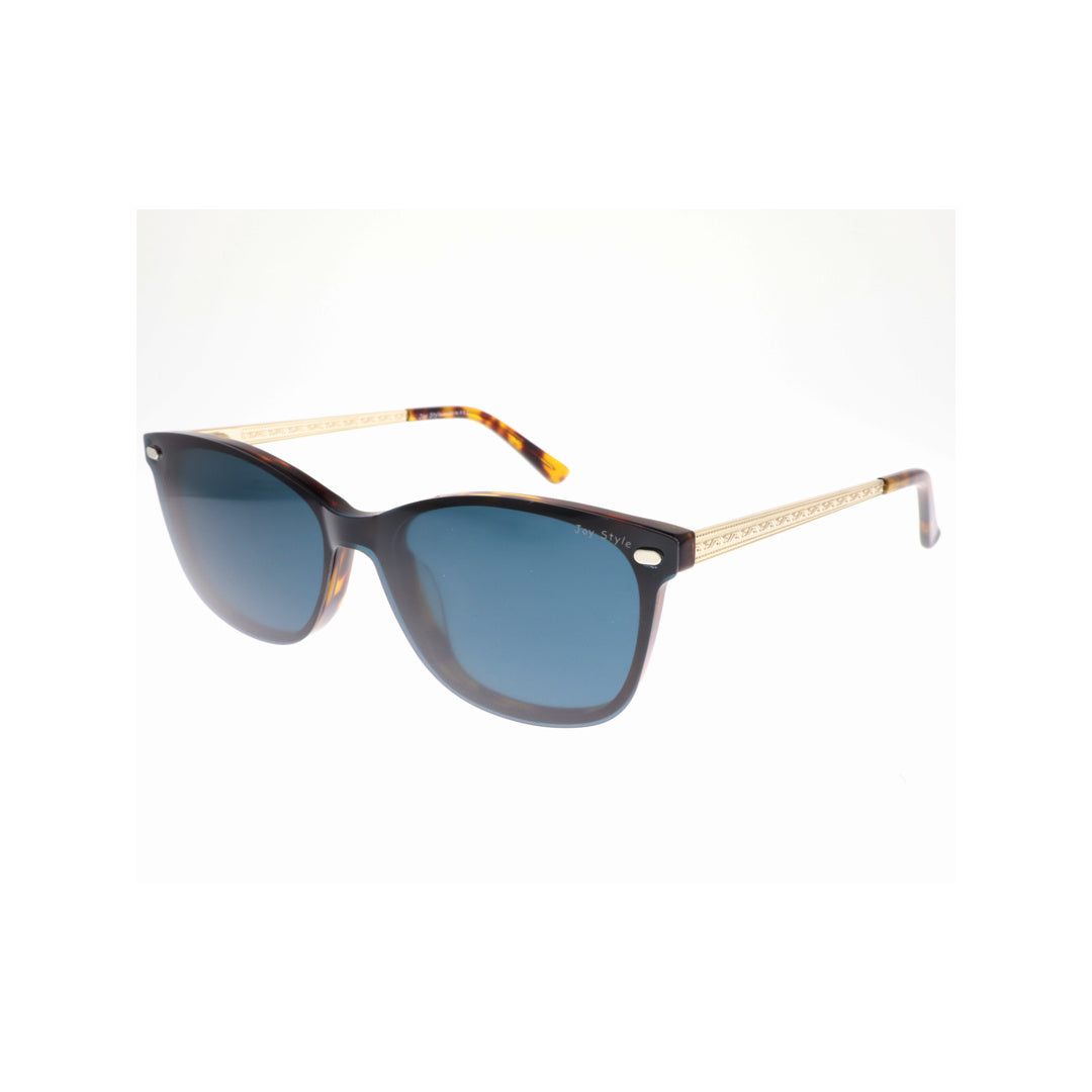 Joy Style For Unisex Eyeglasses Clip Square Shape Size 54 1115c3clip Brown Tortoiseshell